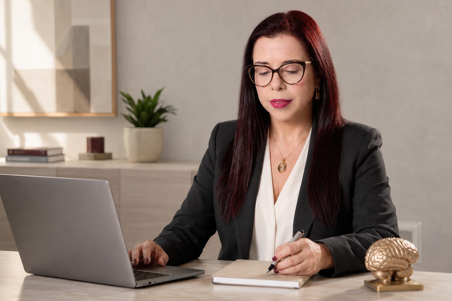Meyre Ellen S. Crispim em atendimento online